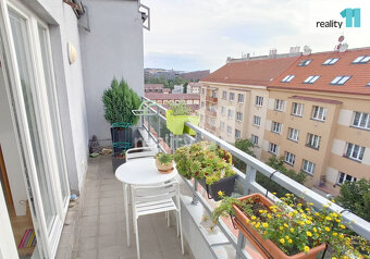 Pronájem bytu 2+kk/T, 76.5 m2, zařízený, cihla, Praha 7 - Ho - 2