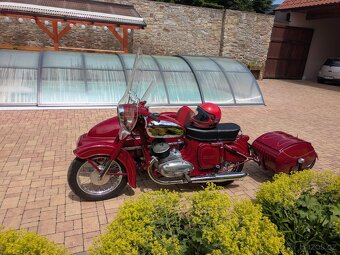 Jawa 350/360 panelka, sidecar, pav - 2