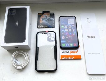 Prodám💥ZÁRUKA 24m💥 ZACHOVALÝ 🍏 Apple Iphone 11 64GB Black - 2