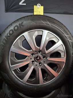 Alu kola Mercedes, R17 + letní pneu 245/55 R17 - 2