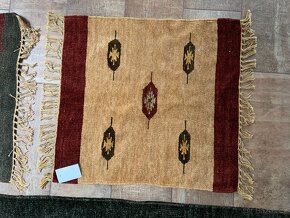 Koberce vlněné nepoužité KILIM ,103x59,73x59 - 2
