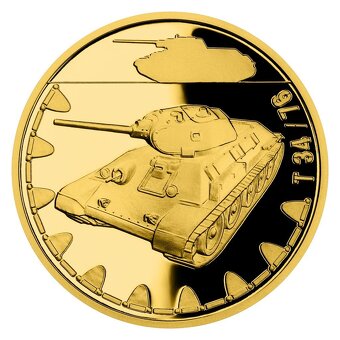 Zlatá sběratelská investiční mince - 2