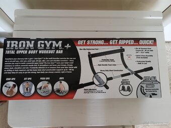 Samovzpěrná závěsná hrazda Iron gym - 2