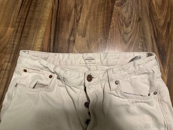 bílé pánské džíny Jack & Jones 32/34 - 2
