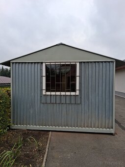 Plechova garáž 3,1x5m - 2