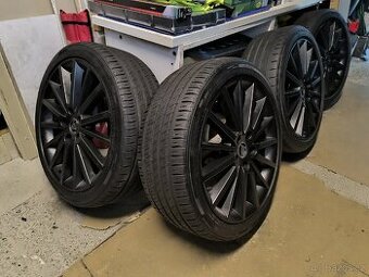 ALU kola Škoda Octavia III 5x112 r18, Originál, pneu 7mm - 2