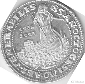 Medaile stříbrná narozeninová 2023 od J.Jelínka , L 1 - 2