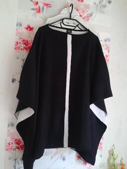 Elegantní teplé pončo UNI - 2