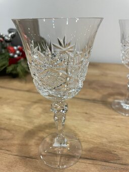 Broušené skleničky – sada 4 ks - 2