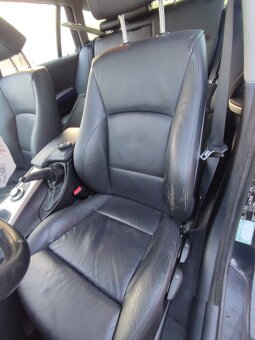 BMW E91 sport sedadla černá kůže sedačky - 2