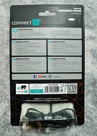 Myš CONNECT IT CMO-2800-BK GAME FOR HEALTH - 2