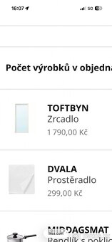Zrcadlo IKEA TOFTBYN - 2