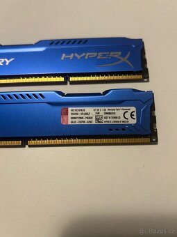 Prodám RAM – Kingston HyperX DDR3 8 GB (2×4 GB) - 2