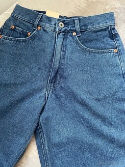Nové dámské tmavomodré džíny - 2