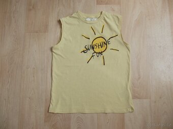 Triko+šortky v.128 - 2