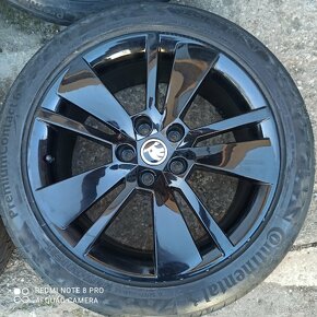 Orig.alu disky ŠKODA  SUPERB 3,, 18" - 2