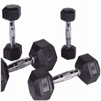 Sada jednoručních činek HEXA 2,5-40 kg - 2