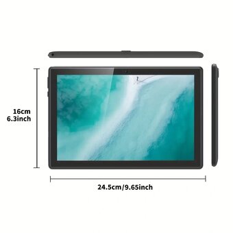 Nový Tablet QDDQ černý 8 GB+64GB 25.65 cm - 2
