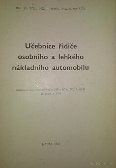 Kniha Učebnice řidiče osobního a lehkého nákladního auta - 2