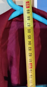 Sako tmavě vínové pánské vel.XL - 2