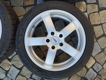 ALU TEC 5x114,3 r17x7,5j ET 38, 225/45/17 letní plný vzorek - 2