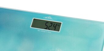 Digitální osobní váha ETA 1780 90040 modrá (180kg) - NOVÁ - 2