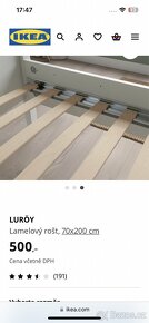 Rošt 70x200 NOVÝ - 2