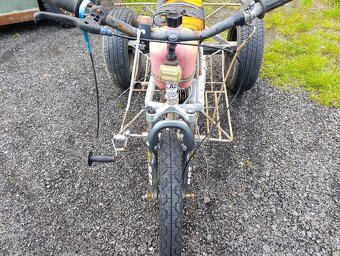 Prodám domácí tříkolku s motorem Simson SR2 - 2