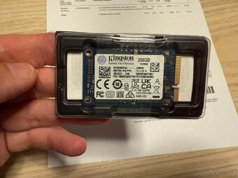 KINGSTON KC600 SSD disk 256GB mSATA - 2