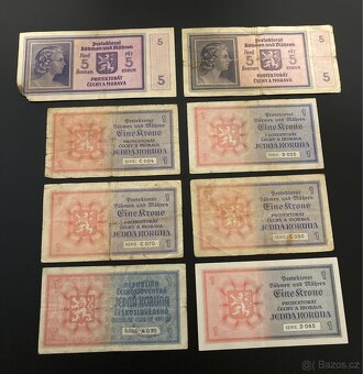 bankovky Protektorát Čechy a Morava 1939-1945 - 2