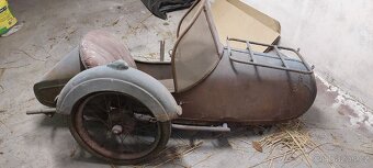 Sidercar Tůma Jawa Perak 250/350, Jawa 500 OHc - 2