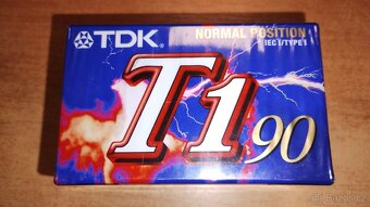 Audiokazety TDK T1-90 5 kusů - 2