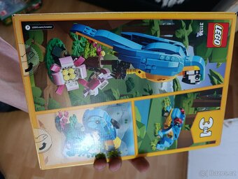 LEGO Creator 3 v 1 Papoušek (31136) – nerozba - 2