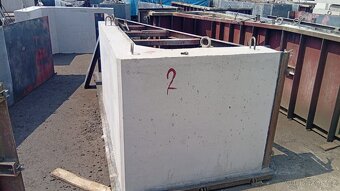 Prvky opěrné zdi, beton, T a L ,zemědělský - 2