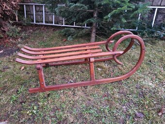 Starožitné sáňky rohačky TOP - 2