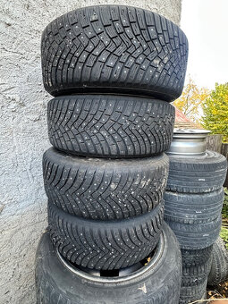ALU disky Volvo 17", 5x108, 8x17", ET42, zimní 225/55/17 - 2