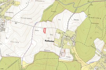 Zemědělská půda, prodej, Karlovice, Zlín - 2