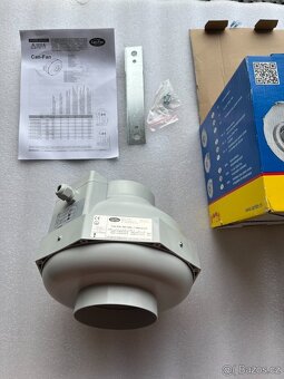Ventilátor potrubní CAN-FAN RK 125L - NOVÝ - 2