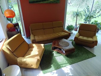 Retro sedací souprava JITONA ČSSR 70.léta - 2