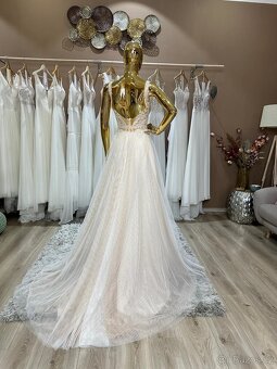 Boho svatební šaty - 2