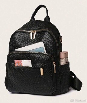 Dámský batůžek černý - 2