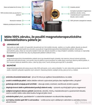 Magnetický bederní pás - 2