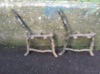 Litinová lavička - 2