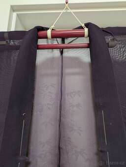 Dámský letní kabátek haori - bambus - 2