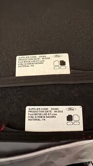 Ford Puma 2022 -> 2025 - Koberce + Vana ST Line - 2