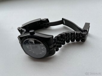 Seiko 4R35B- automaticke hodiky MOD/ custom build, cerne pro - 2