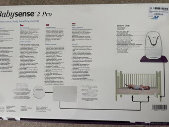 monitor dechu  Babysense2 PRO-nová destička - 2