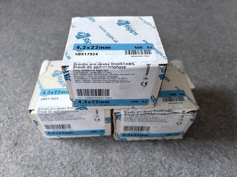 Šrouby do podlah RigiStabil 4,3 x 22 mm 500ks - 2