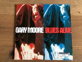 2LP Gary Moore Blues Alive. - 2