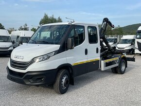 IVECO DAILY 70C18D kabina 6+1 s nosičem kontejnerů CTS 5t - 2
